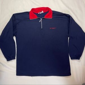 Vtg FUBU Men’s 1/4 Zip sweatshirt sz: L